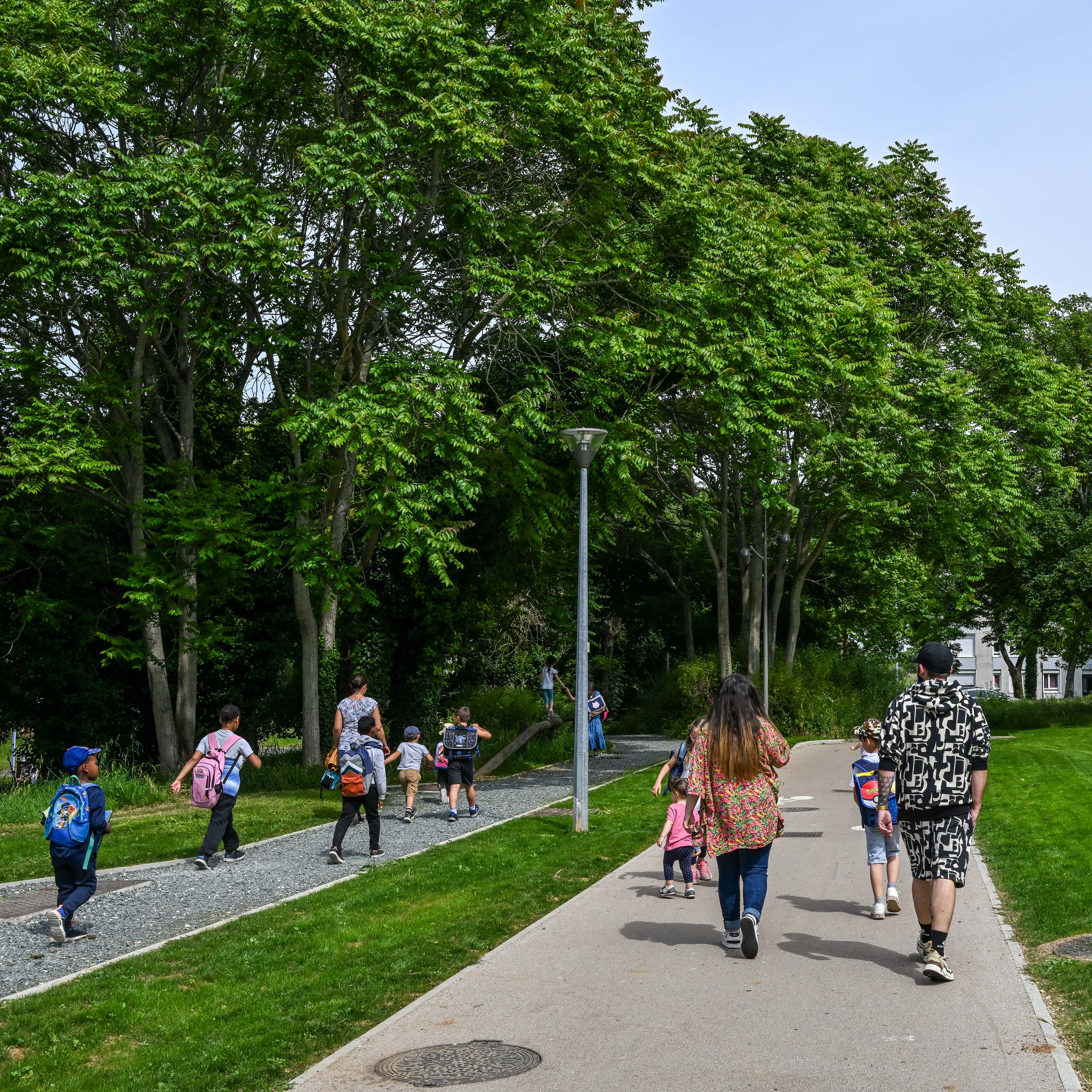 La voie douce avance rue Hérault de Séchelles